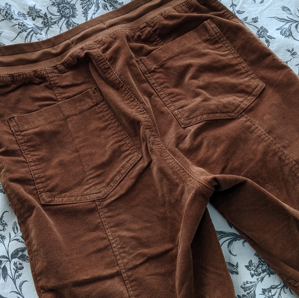 Anthropologie Leigh Corduroy Jogger Cedar S - Picture 4 of 9
